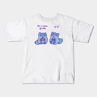 It's a piece of cake Kids T-Shirt